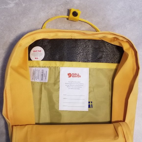 KANKEN BACKPACK WARM YELLOW 16L CLASSIC - Picture 4 of 5
